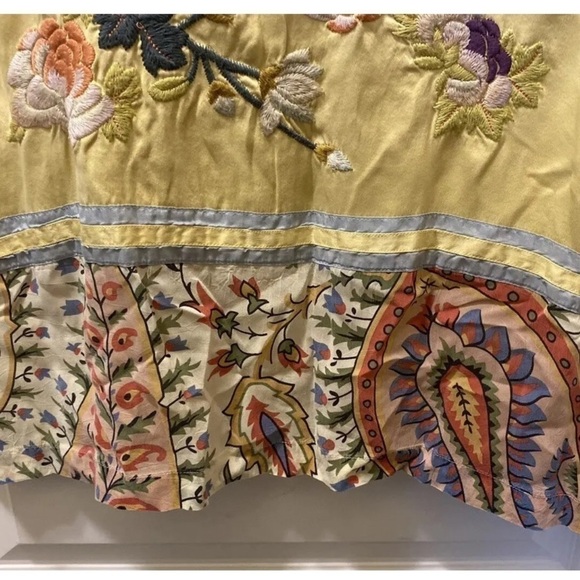 Johnny Was heavily embroidered Mystic tunic NWT - Picture 7 of 14